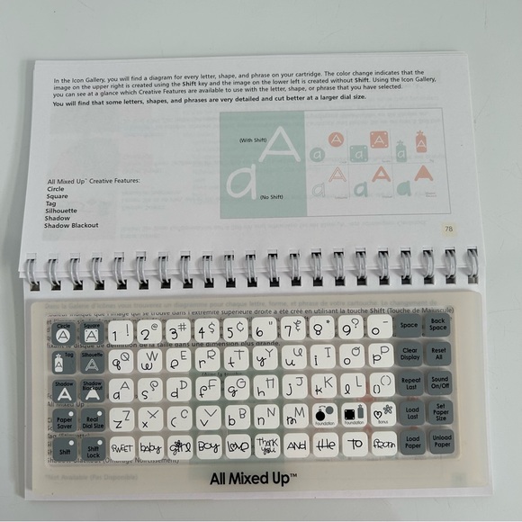 Cricut ALL MIXED UP font - Picture 4 of 11